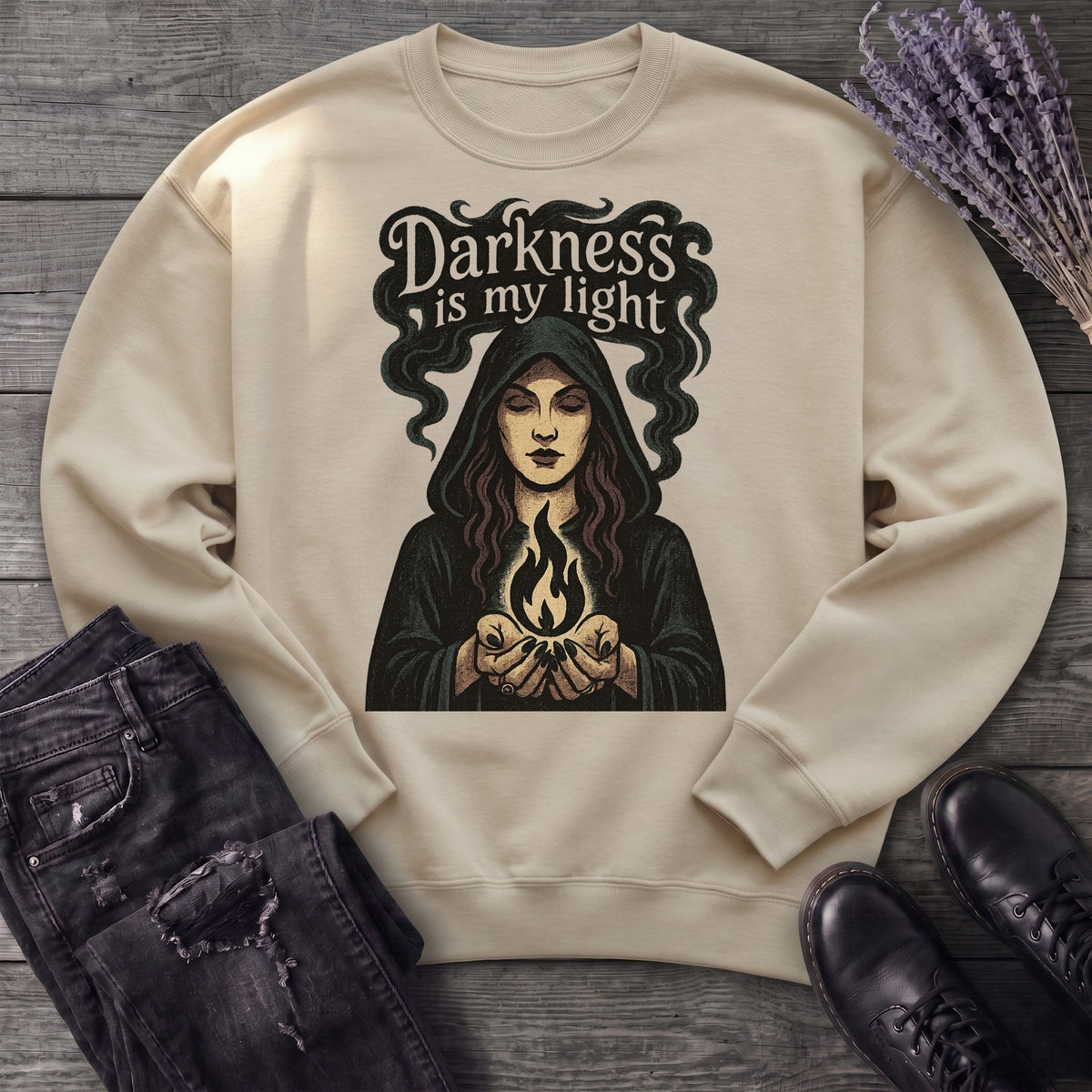 Darkness Is My Light Sweatshirt