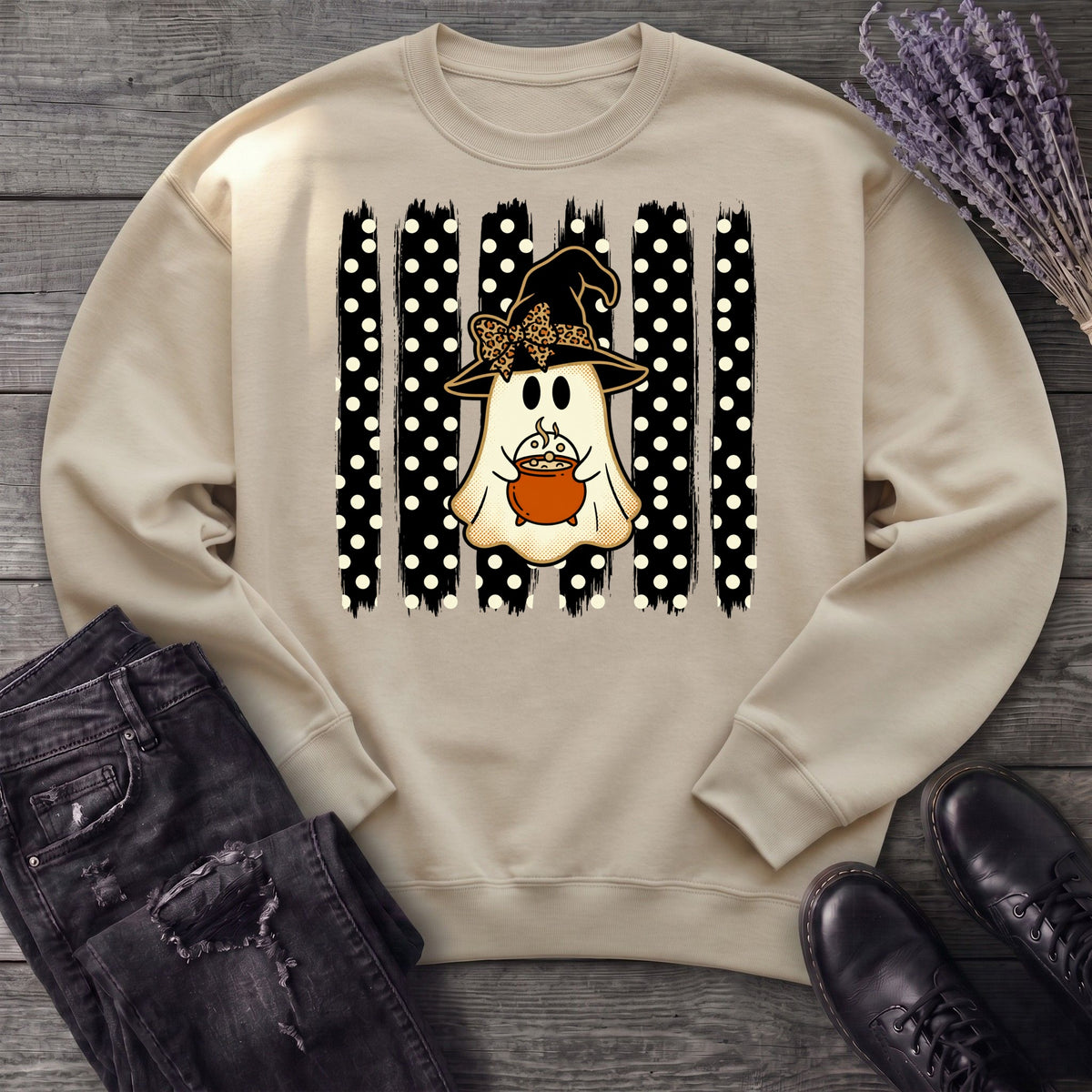 Polka Dot Boutique Ghost Sweatshirt