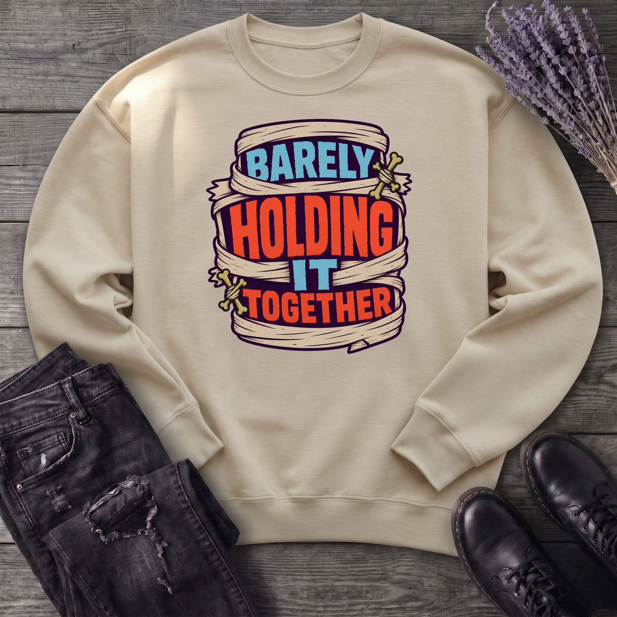 Barely Holding It Together Sweatshirt