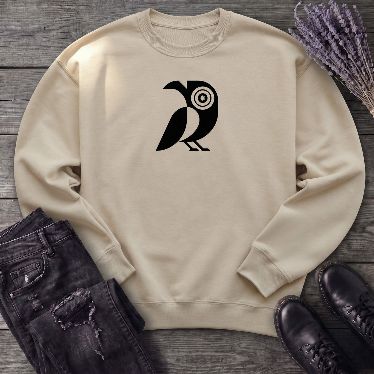 The All-Seeing Crow Sweatshirt