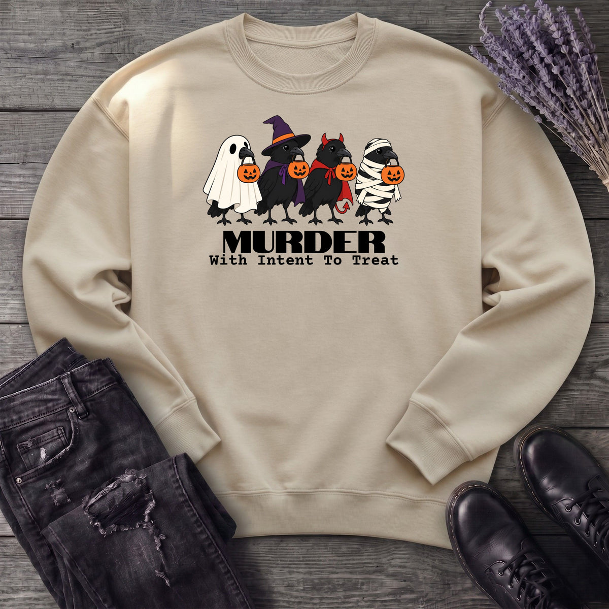 Murder With Intent To Treat Sweatshirt